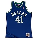 Dirk Nowitzki Dallas Mavericks Mitchell & Ness Swingman Jerseyブルー ブルー