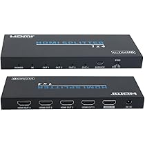 Amazon | DAIAD HDMI分配器 1入力4出力 HDMIスプリッター 4K60Hz