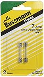 Cooper Bussmann BP/MDL-7 Glass Fuse (2 Pack), 7 Amp [並行輸入品]