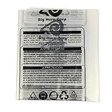Big Horn 11789 Disposable Clear Plastic Dust Bags for Shop Fox and Other 19-1/2-Inch Units. 5-Pack [