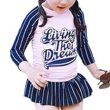 Snone水着 子供 女の子 水着 2点セット セパレート 女児 ジュニア かわいい スイミング ウェア スカート