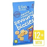 Ella's Kitchen Parsnip & Poppyseed Savoury Biccies 4 x 20g - (Ella's Kitchen) パースニップ＆ケシ香ばしいBiccies 4