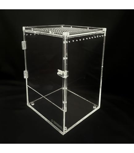 Amazon | RoBeKaU レプタイルボックス 爬虫類 飼育ケース 虫かご 大