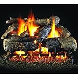 ピーターソンガスログ24インチCharred Americanオークログのみno Burner