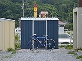 おしゃれなユーロ物置2308K1グレー