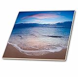 Danita Delimont – Beaches – サンセットからKaanapaliビーチ – ハワイ – タイル 4" ct_205755_1