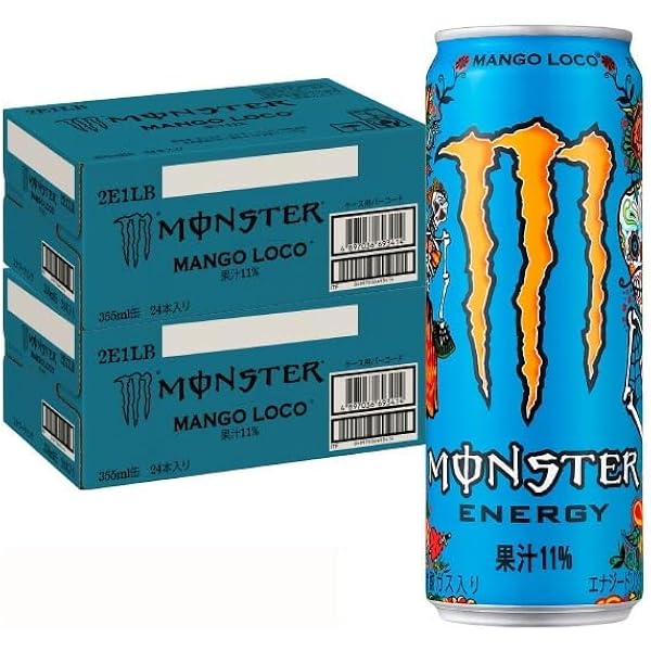 Amazon.co.jp: アサヒ モンスター マンゴーロコ 355ml 缶 24本×2ケース