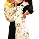 Vlokup（JP）ベビー抱っこ紐 ベビーキャリー 赤ちゃん抱っこ紐 新生児 乳幼児 調整可 軽量パッド入 母乳 隠して授乳ベア