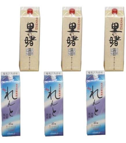 Amazon.co.jp: 奄美黒糖焼酎 島のナポレオン 25度 1800ml 紙パック 6本