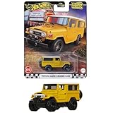 ホットウィール(Hot Wheels) ブールバード トヨタ ランドクルーザー FJ43 乗り物おもちゃ ミニカー 3歳から イエロー JBL25