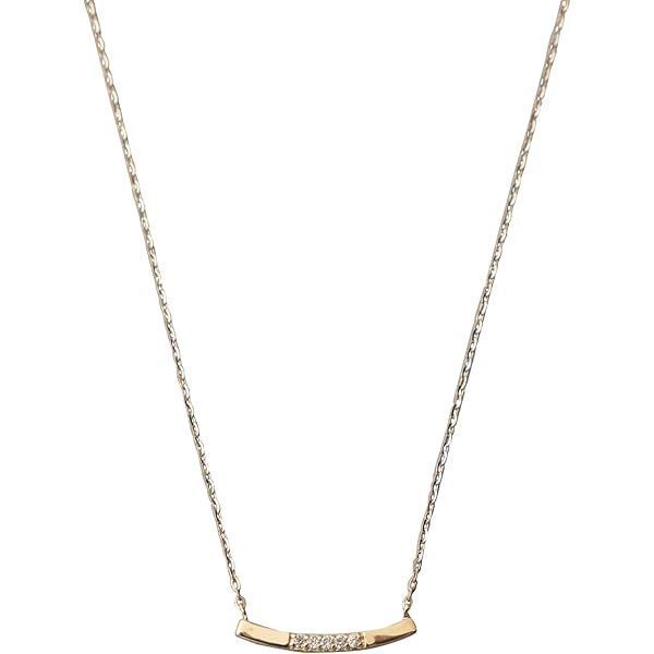 ete ［シェア］K10YG ダイヤモンドシューテイングスターネックレス ete｜[シェア] K10YG ダイヤモンド シューティングスター ネックレス