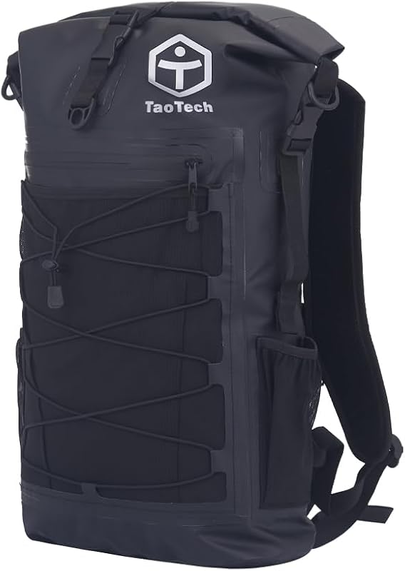 [TaoTech] 防水バッグ リュック ドライバッグ ターポリン 背面クッション スポーツバッグ 30L アウトドア 大容量 男女兼用