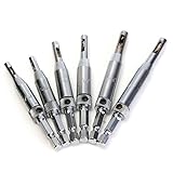 MOHOO 6セット インチヒンジ位置決めドリル モデル5/64''7/64''9/64''11/64'の'13/64''