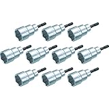 TRUSCO 電動ドライバーソケット ショート 17mm 10個入 TEF17S10
