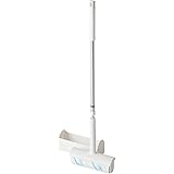 レック 激落ちくん 粘着クリーナー 伸縮タイプ 65~99cm ( 置くだけ 自立ケース付き ) スゴ技カット カーペットクリーナー