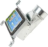 Speedi-Boot SBH-485 NB 4-Inch Width by 8-Inch Length to 5-Inch Diameter 90-Degree Register Vent Boot