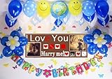 A040☆風船セット■お誕生日を飾りましょ♪　【 写真+名前入り 横断幕♪　PHOTOバナー】A040　フォトバナー / 誕生日横断幕　パーティー装飾用品　★横断幕＋バルーン装...