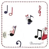 シンジカトウ チアフル音楽会 タオルチーフ 音符 SKTC128-05