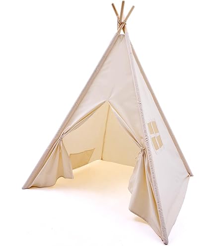 Peace Park PP2003 Small Teepee Tent Navy Waterproof : Amazon.com
