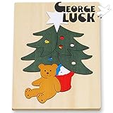 GEORGE LUCK（イギリス） 2重パズル Wクリスマスツリー【GL41】