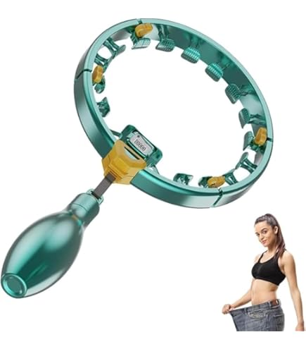 Amazon | SAEYZ スマートフラフープ 加重フラフープ 大人の減量のため