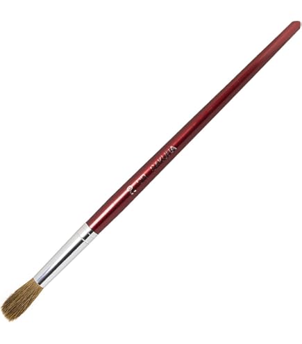 Amazon.co.jp: ぺんてる 絵の具筆 ZBS1-20 馬毛丸筆20号 : ホビー