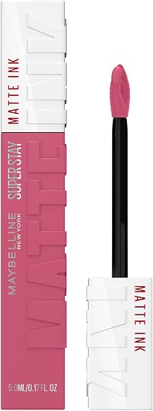 MAYBELLINE(メイベリン) SPステイ マットインク リップ 口紅 15 ヌードなローズ 5.0ml - 1