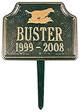 2311 – Two Line Retriever Memorial Lawn Plaque