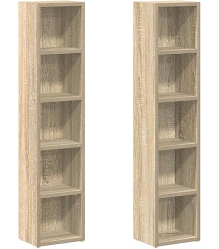 Rack Per CD/DVD Atlantic Media Stix - Set Da 4 Pezzi Nero, Da Parete, Per Archiviazione Compatta - Foto 8