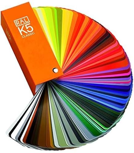 Amazon | RAL K5 半光沢版 カラーチャート 『RAL正規品、偽造防止