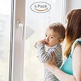 balferベビー安全スライドウィンドウドアロック( 6パック)