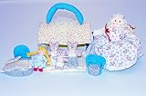 布玩具 布のプレイハウス 変身人形 ゴルディロックス金髪の女の子と３びきのくま ハウス/ミニ変身人形2点セット 知育