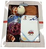 パパジーノ ズービーペッツ きりん 出産 お祝い セット ビブ クルマ オーボール ピンク (AM_ZPG111-3)