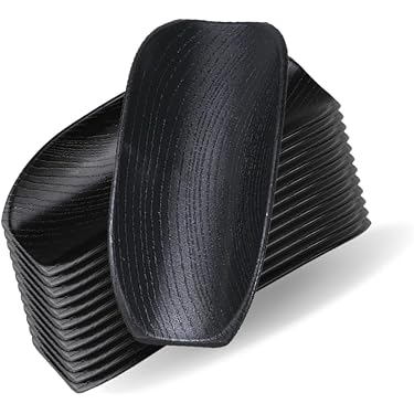 黒と赤のプラスチックおしぼりトレイ 42cm x 30cm 21枚 黒と赤の
