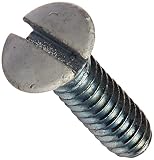 Morris 30720 Wallplate Screw, 1/2', White (Pack of 100) [並行輸入品]