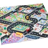 Percy’s Caravan プレイマット 交通 マップ シート (大都市)