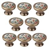 Fenteer 8個　ビンテージ　キャビネット　ドア　ドローガービン　ハンドルプルノブ　引き出し