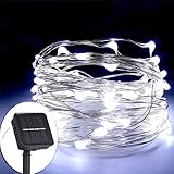 フェアリーライト Galapara 100 LEDソーラーエネルギー銅線フェアリーストリングライトローンラン 5タイプ（2M,5M,10M,