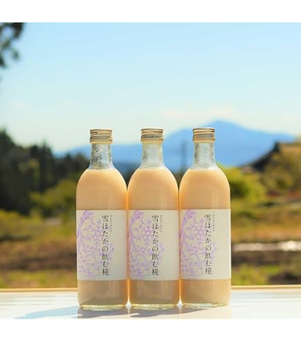 Amazon.co.jp: 雪ほたかの飲む糀6本セット ノンアルコール 甘酒 群馬県