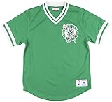 Boston Celtics Mitchell & Ness NBAメンズメッシュVネックジャージーシャツ グリーン
