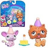 Littlest Pet Shop Collector Pet Pairs Series 1 Figures - Mouse & Dog [並行輸入品]