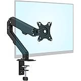 グリーンハウス モニターアーム 17-27インチ対応 耐荷重2.5-7kg メカニカル 直販Web限定モデル GH-AMDF1-BK