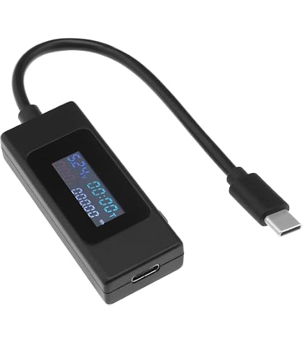 TYPE-C POWER TESTER Voltage Current Capacity Meter USB-C Multimeter 5A