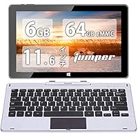Jumper EZpad 6 Pro 11.6インチ 【フルHD・IPS搭載】2 in1 タブレットPC 6GB DDR3L 64GB eMMC【Win10搭載】1920*1080解像度 ノートパソコン Intel Apollo Lake E3950 回転式キーボード