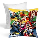 マリオカート ツアー 新たな時代へ 装飾枕 両面タイプ スロー枕 令和 装飾スロー枕 クリスマ...