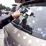 Prawey（TM）ガラスクリーナー高品質のスプレーブラシクリーニングエアブラシガラスワイパー窓ブラシクリーナー車の窓洗濯ツール873343を入力