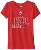 MLB Los Angeles Angelsレディース59 M T、レッドPepper Heather、ミディアム