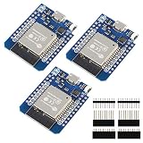 D-FLIFE ESP32 D1 ミニノードMCU ESP-WROOM-32 WLAN WiFi Bluetooth IoT 開発ボード 5V Arduino対応 (3個)