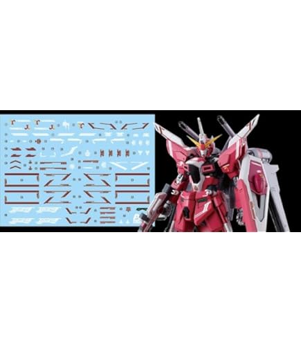 MG 1/100 インフィニットジャスティスガンダム デカール付けます。 Amazon | ［MG 1：100］インフィニットジャスティスガンダム 水転写式