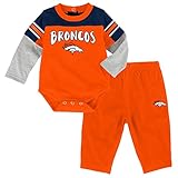 Denver Broncos NFL Infant " Halfback "クリーパー&パンツ衣装セット